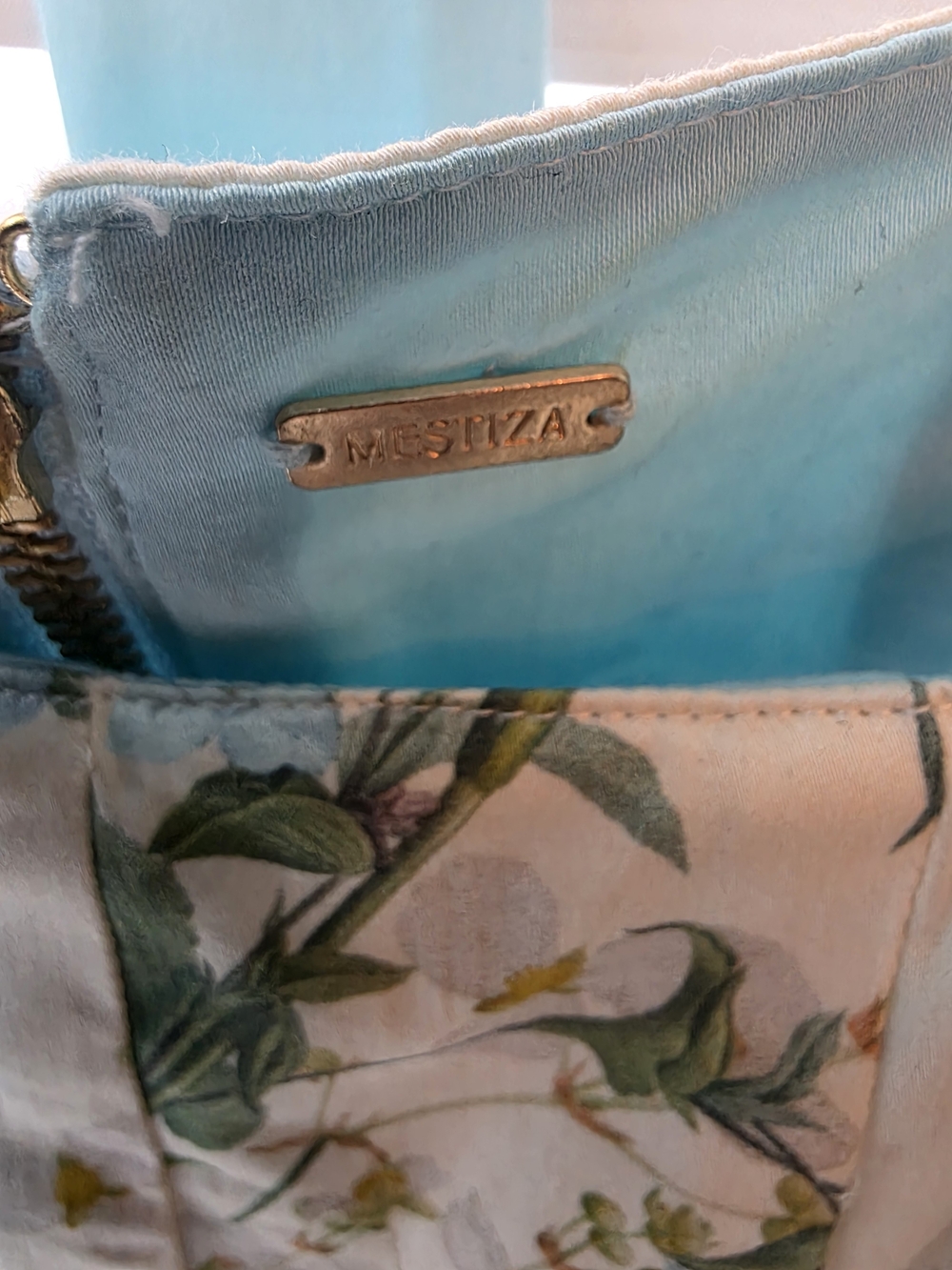 Mestiza Light Blue Floral Midi Sundress - Picture 3 of 4